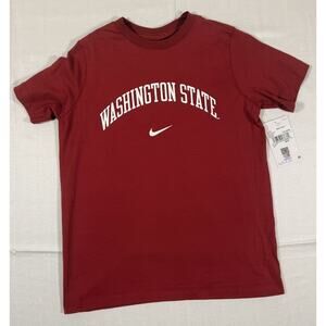 Washington State Cougars Nike Youth T Shirt Size Medium Maroon Red